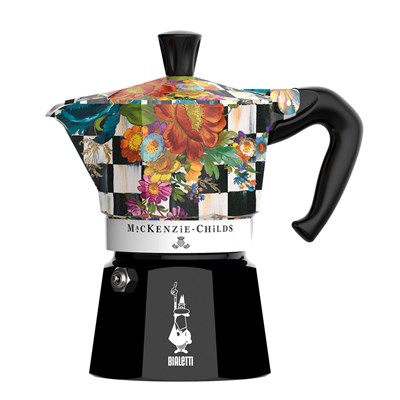 Гейзерная кофеварка Bialetti Moka Express MacKenzie-Childs 5347, 3 чаш - фото 31081