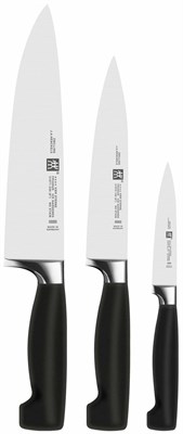 Набор ножей 3 пр. ZWILLING Four Star 35048-000 Германия, профессиональные - фото 31555