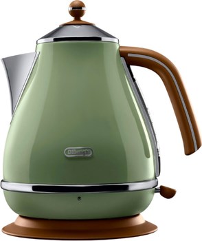 Чайник DeLonghi Kbov 2001 GR зеленый - фото 32121