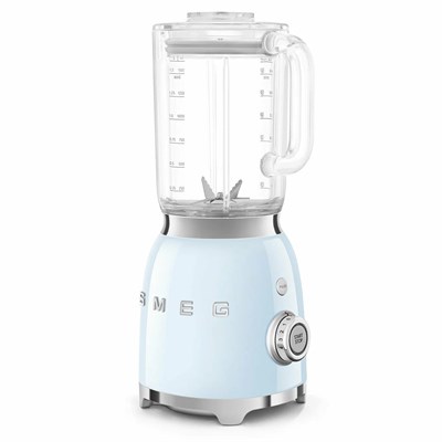 Блендер Smeg BLF03PBEU, ретро стиль 50-х годов, 800 Вт, 4 режима, 1,5л , пастельный голубой - фото 32651