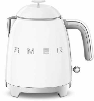 Электрический чайник Smeg Global KLF05WHEU, ретро-дизайн, мощность 1400Вт, 0,8л - фото 32743