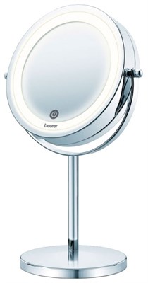 Beurer BS55 с подсветкой зеркало косметическое настольное - фото 33056