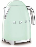 Чайник Smeg KLF03PGEU 1,7 л, мощность 2400Вт, металлический корпус, зеленый