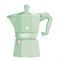 Гейзерная кофеварка Bialetti Moka Express Exclusive Green 9058, 6 чашек - фото 31077