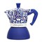 Лимитированная гейзерная кофеварка Bialetti Moka Induction Dolce&Gabbana Blu Mediterraneo 5356 - фото 31408
