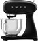 Миксер планетарный Smeg Impastatrice 50's Style full color Nero SMF05BLEU - фото 32641