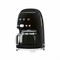 Капельная кофеварка Smeg DCF02BLEU, черный, стиль 50-х годов, 10 чашек, 1.4 л - фото 32692