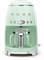 Капельная кофеварка Smeg DCF02PGEU, пастельный зеленый, стиль 50-х годов, 10 чашек, 1.4 л - фото 32695