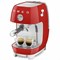 Кофеварка рожковая Smeg Macchina da Caffe Espresso Manuale 50's Style Rosso Lucido ECF03RDEU - фото 32707