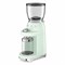 Кофемолка Smeg CGF11PGEU, пастельный зеленый, 150 Вт, 30 степеней помола, Евровилка, многофункциональная, с коническими жерновами - фото 32812